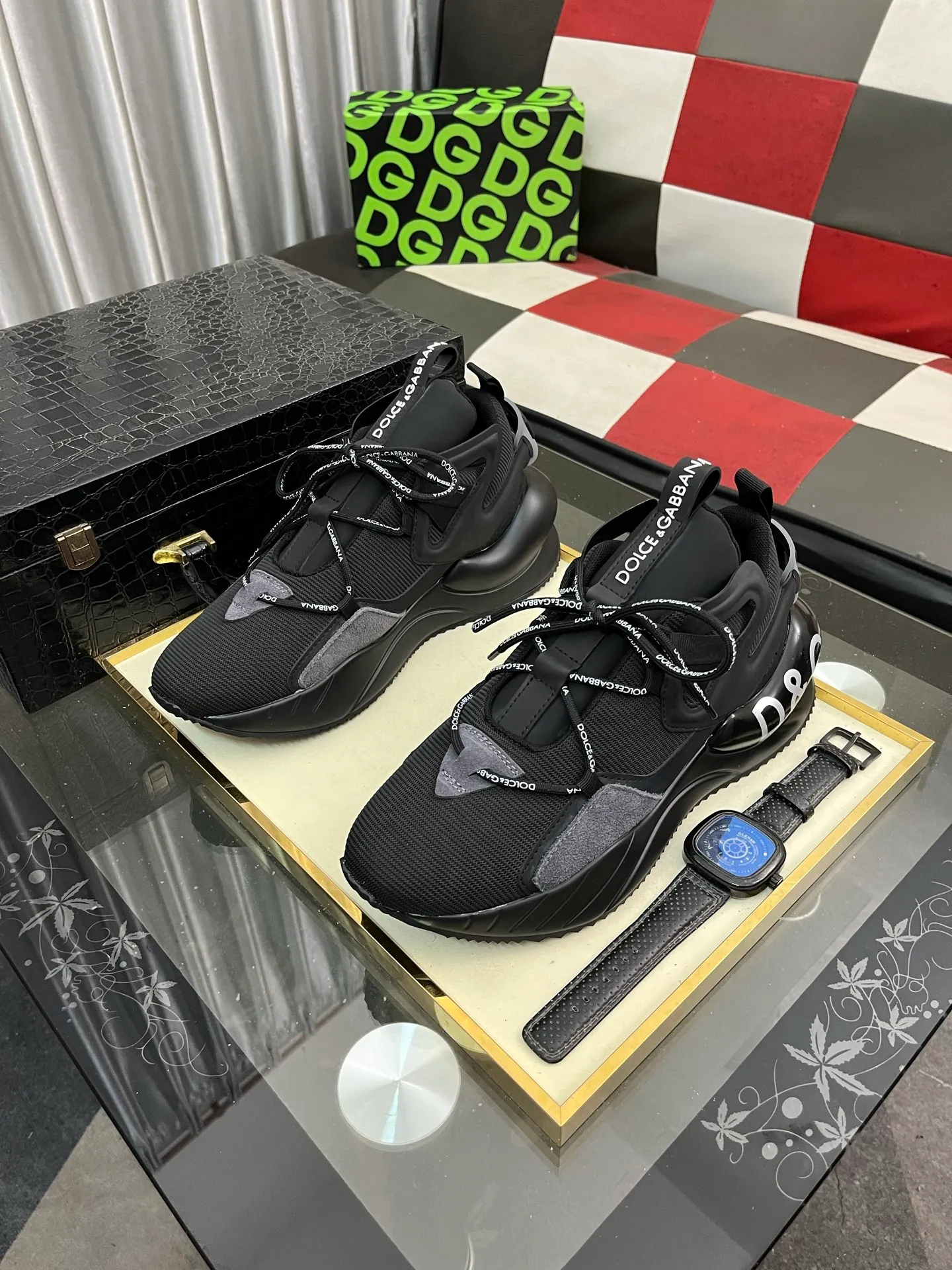 Men's men's shoes 💰540⌚️⌚️【DG～】couple casual shoes 2025z cabinet sales simultaneously 🔶Size: 35-46#️⃣ 🔷5 colors🔜The upper is made of multi-material splicing➕Mesh lining, comfortable and breathable, sole: original comfortable and wear-resistant outsole, ⚠️real thing📱photographed🎬real thing is better📢📢📢